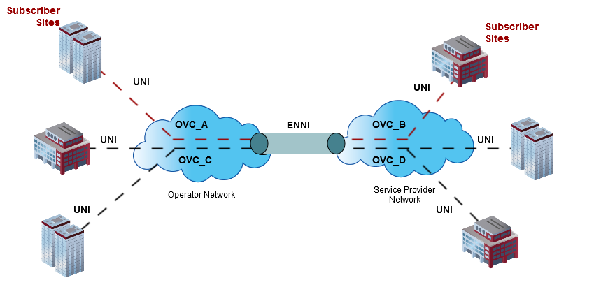 Multi CEN Operators and Service Providers for Business Services Applications